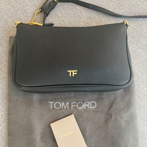 TOM FORD Classic Crossbody Gold Chain Bag